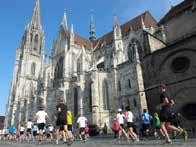 Regelmäßig wiederkehrende Sportgroßveranstaltungen im Mai Regensburg Marathon Der Regensburg-Marathon ist ein Marathon in Regensburg, der erstmals 1990 ausgetragen wurde und seitdem mit Ausnahme von