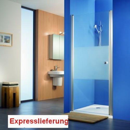 1.37 BA43739 Duschabtrennung 200 cm hoch mit Drehtür für eine Nische Expresslieferung Duschabtrennung für eine Nische bestehend aus einer Drehtür aus klarem Echtglas und schmalen Aluminiumprofilen.