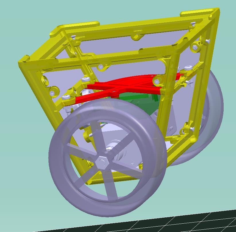 Aufbauprinzip und CAD-Modell des