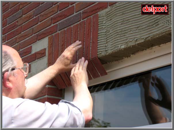 Herstellen eines Fenstersturzes Verblender: Standardserie