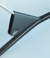 Kabelschutzprogramm Co-flex Co-flex PP-UV geschlitztes, verschließbares Wellrohr Co-flex PP-UV ist ein geschlitztes, verschließbares Wellrohr, UV-stabilisiert aus modifiziertem Polypropylen, schwarz,
