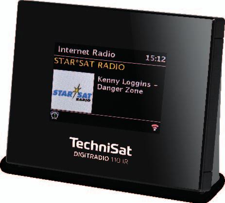 DIGITRADIO 110 IR Das DIGITRADIO 110 IR revolutioniert mit seinem großen 3,2 TFT-Display als ultimativer Radio- und Multiroom-Streaming-Adapter für Hi-Fi-Anlagen das Musikhören zuhause!