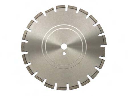 Asphalt Diamanttrennscheiben / Fugenschneider Diamond cutting blades for asphalt / joint cutter ATS 34 * ECONOMY Laser, Trocken- und Nassschnitt, 10 mm Segmente mit Schrägschutzsegmenten, für leichte