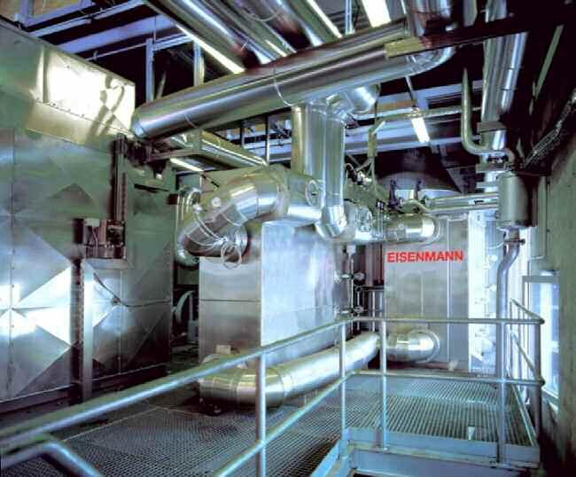 166 Thermische Klärschlamm-Verwertung im Pyrobustor Höchst positiv ist auch die energetische Seite der Investition: Die Verbrennungswärme dient zur Erhitzung von Thermalöl, das den