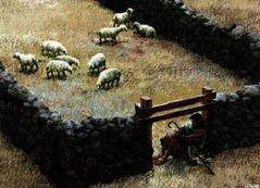 1) Die Schafe folgen ihm Dem Fremden folgen sie nicht!