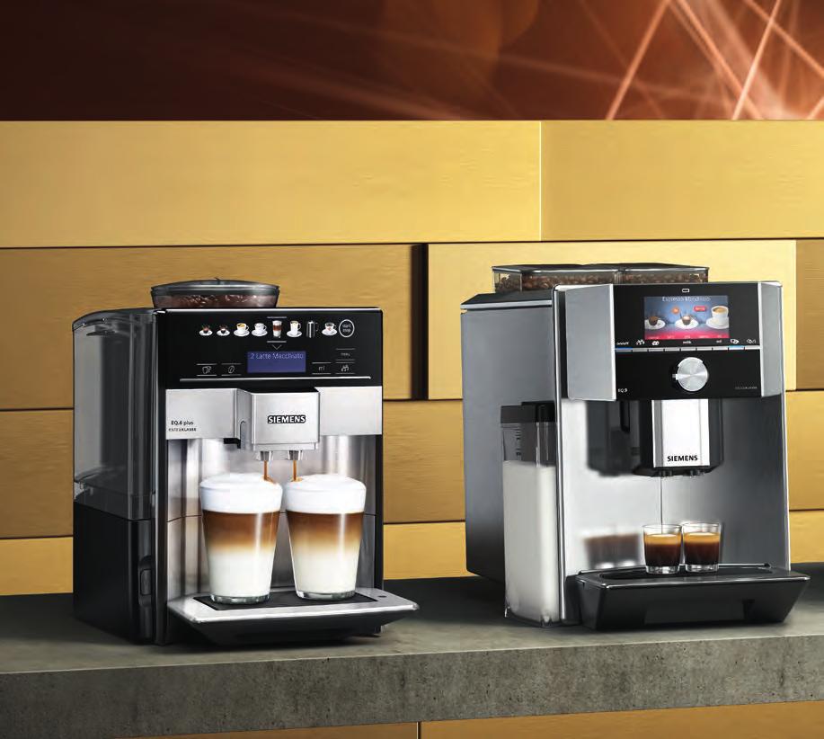 Macht den Kaffeemoment zur besten Zeit des Tages. Die Extraklasse von Siemens. sensoflow System: maximales Aroma dank idealer Brühtemperatur. Das Leben steckt voller aufregender Möglichkeiten.