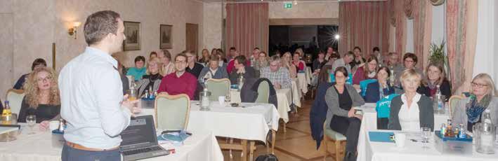 Im ersten Teil der gut besuchten Veranstaltung berichtete Bezirksvorsitzender Bengjamin Bajraktari über die Aktivitäten des Bezirksverbandes.