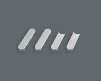 1 4 Stk Kranösen für Knürr Dacobas -Profil Tragkraft pro Kranhaken 600 N (M12 x 35) Oberfläche - Abdeckkappe RAL 5008 graublau - Kranhaken galvanisiert, Zn-weiß 4 Kranösen 4Klemmstücke 4 Abdeckkappen