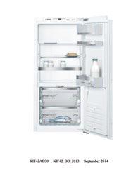 62 Kühlschränke UPE: 1.399, * Kühlschrank KIF41SD30 UPE: 1.