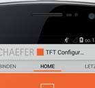 Mit der App können die TFT-Displays über WLAN und Bluetooth konfiguriert werden.