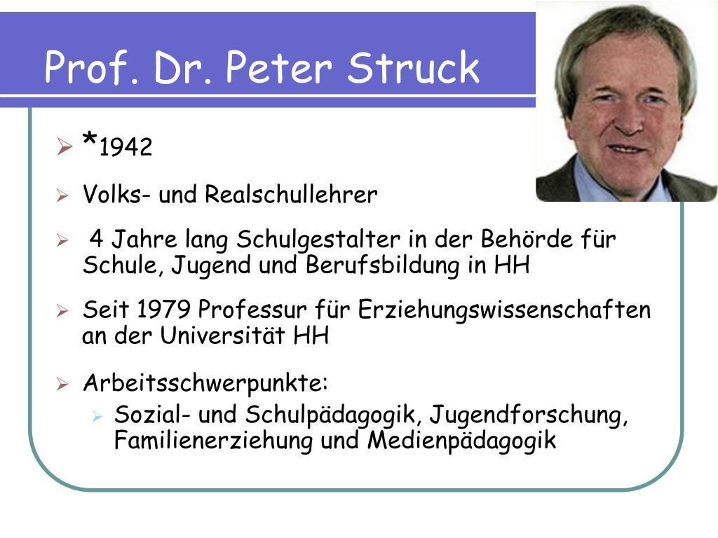 Präsentation von Prof. Dr. Peter Struck: Multimedial vernetzte Kinderzimmer, Smartphones, veränderte Kinderhirne und das ganz andere heutige Lernen Am 14.09.2017 um 19.