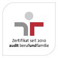 Zertifizierung: Seit dem 11.Juni 2010 ist die Konrad-Adenauer-Stiftung mit dem Zertifikat audit berufundfamilie von der berufundfamilie gemeinnützige GmbH augezeichnet sowie seit dem 28.