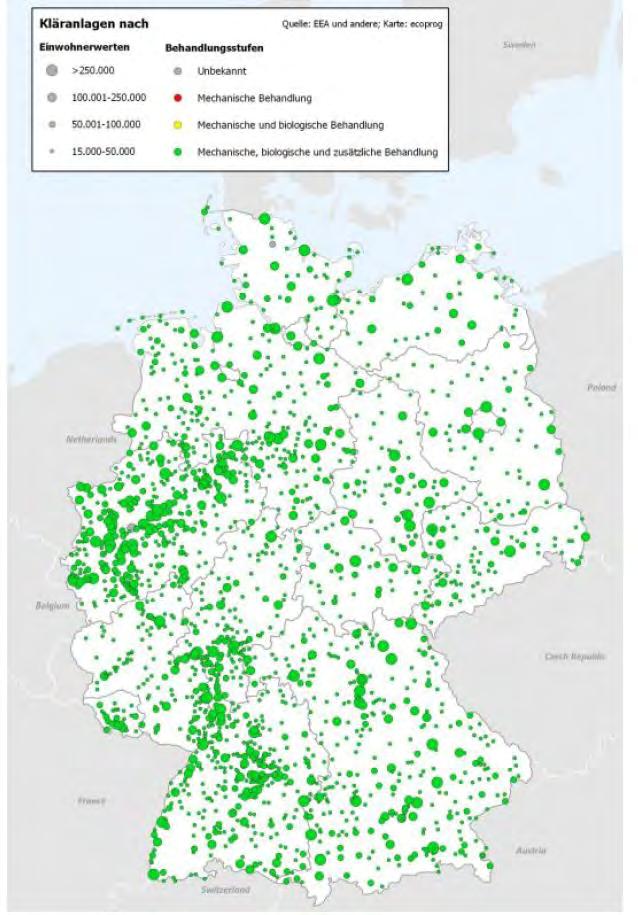 Abwasserbehandlung in Deutschland Die energieautarke Kläranlage Quelle: Dr. Born - Dr.