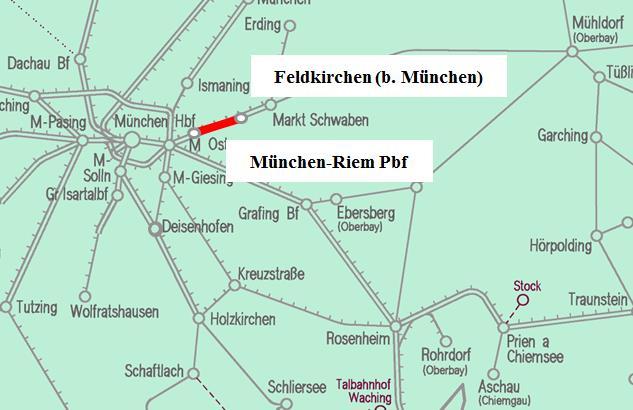 NBM 17 Barrierefreier Ausbau Bayernpaket 4 Lage im Netz Die wichtigsten Bauarbeiten Barrierefreier Ausbau München-Riem Pbf Barrierefreier Ausbau Feldkirchen(b.