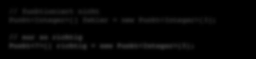 class GenClass <T extends Type> { private T data; public T getdata() { return data; public void setdata(t d) { data = d; class GenClass { private Type data; public Type getdata() { return data;