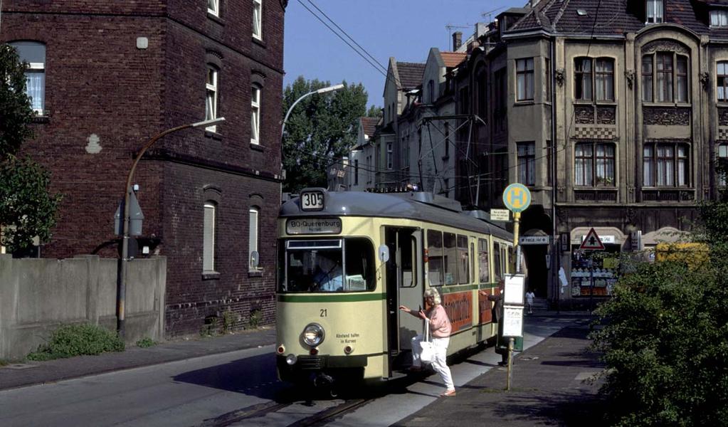 Bahnhofstraße im Jahre 1973.