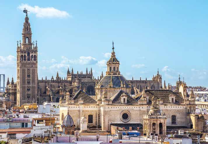 196 Spanien Sevilla SPANISCHE REINKULTUR SEVILLA Erleben Sie die spanische Reinkultur in einer der schönsten und wärmsten Destinationen des Landes.