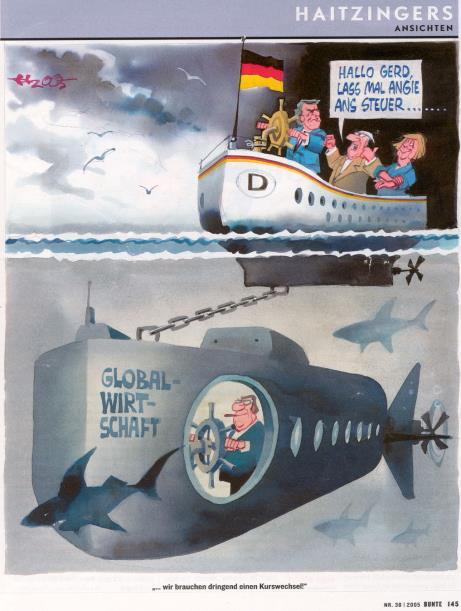 Karikaturist Haitzinger: Die Finanzmärkte