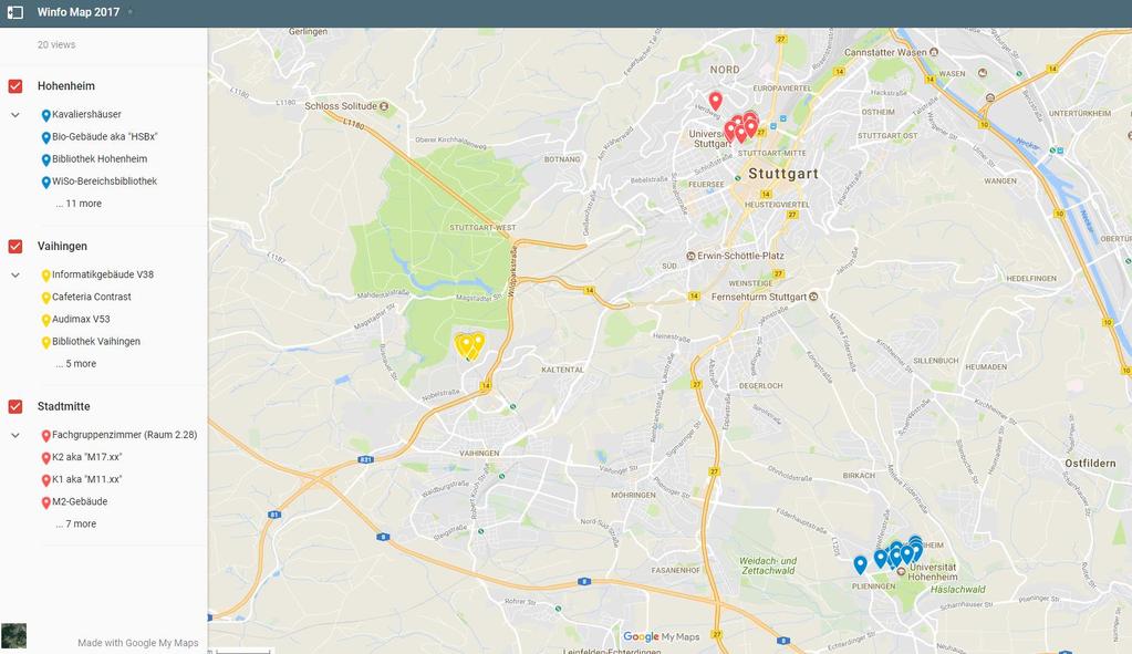 WINFO MAP https://goo.gl/6nwiih - https://www.uni-hohenheim.