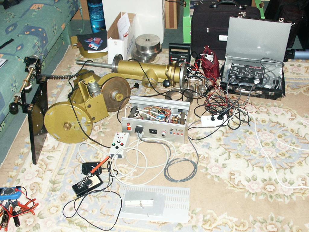 2006: Aufrüstung der Geräte Das Chaos: Montierung