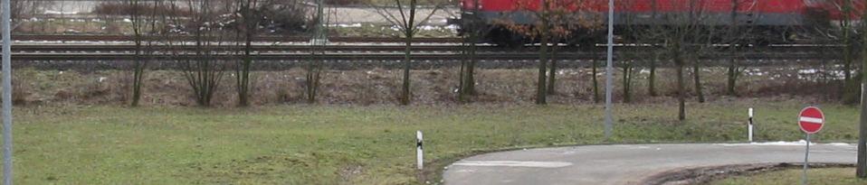 von der Eisenbahnstrecke 5900 Nürnberg - Bamberg ausgehenden