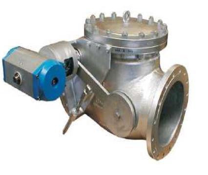 Wahlweise mit Hebel und Gewicht, hydraulische Dämpfung / Optional with lever and weight, hydraulic damping system FALKNER