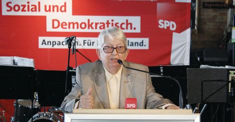April 2015 in Peine liegen zwei ereignisreiche Jahre hinter dem SPD-Bezirk Braunschweig, in denen die ehrenamtlichen Funktions- und Mandatsträgerinnen und Funktions- und Mandatsträger, die
