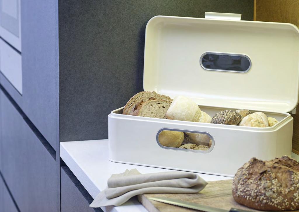 ECHTWERK AUFBEWAHRUNG BROTBOX RETRO Moderne Brotkästen aus Metall im Retro-Design mit