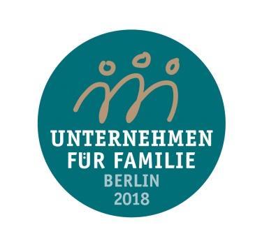 Die Sieger des Landeswettbewerbs Unternehmen für Familie. Berlin 2018 zeigen, wie Vereinbarkeit von Familie und Beruf selbstverständlich im Unternehmen gelebt werden kann.
