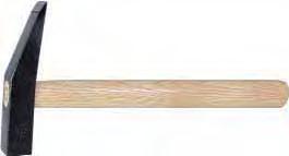 Hämmer Spezialhämmer Stockhammer (Kronhammer) mit Klemmschraube und pol. Eschenstiel Bestell-Nr. Ausführung Zahnr. LxB mm gr VE 26.000 ohne Einsatz 45 2300 1 58,90 26.