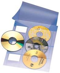 CD's/DVD's, transparent DIN A4 Selbstklebende Hüllen 0 CD- / DVD-Hüllen 0894 3328800 Selbstklebetaschen aus PP,
