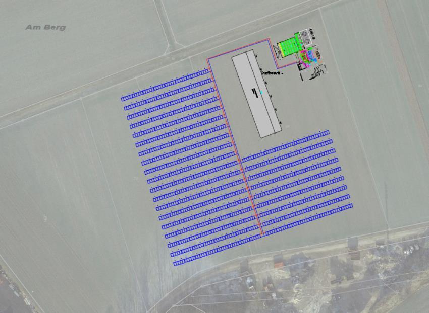 766 m² Wärmeanteil Solarthermie (Gesamt / Sommer): ca. 17 % / ca.