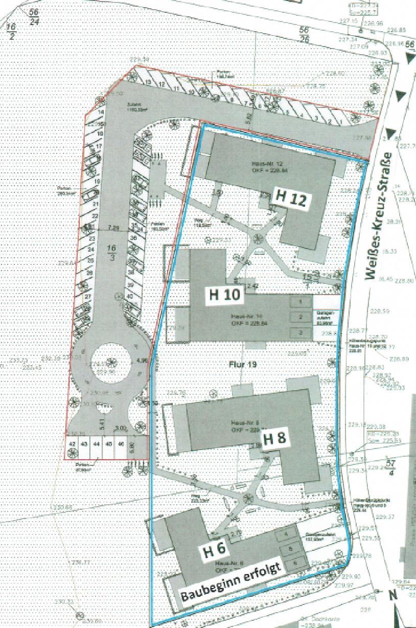 altengerechtes Wohn- Quartier Projektübersicht Lageplan