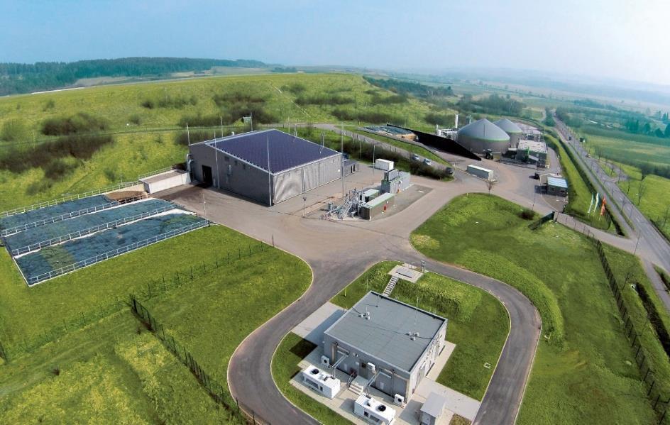 Sektorkopplung Energiespeicher Gasnetz Demonstrationsanlage in Allendorf