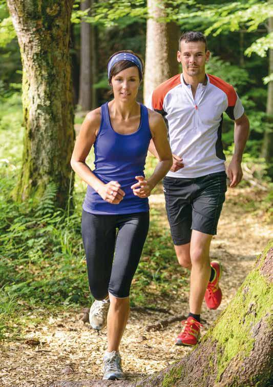 Laufen Sie sich fit! Laufen hält fit und macht Spaß, es sorgt optimal für Entspannung und körperlichen Ausgleich.