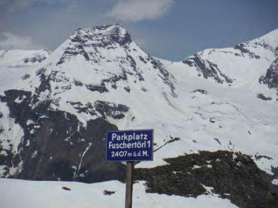 Winter ist. Nächster Halt. Fuscher Törl 1.