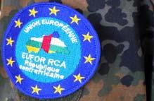 Sicherheitssektorreform (EUSEC RD Congo) Einsatz der Europäischen Union (EU) Deutsche Beteiligung: ein Soldat. Weitere Informationen zum Thema unter: www.bundeswehr.