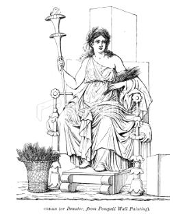 Die Götter des Olymp Seite 12 Demeter Schwester von Zeus Göttin der Fruchtbarkeit, des Ackerbaus und