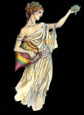 Die Götter des Olymp Seite 25 Hestia :Göttin des Hausfriedens (,Eheglücks und des Herdes) -vor und nach dem Essen wurde ein Gebet an sie gerichtet -unter ihrem Schutz stand das Feuer der Opferaltäre,