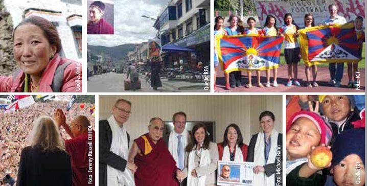 Ob in Dharamsala oder Kalifornien, ob beim Rockfestival in Glastonbury oder bei seinem Besuch in Wiesbaden, überall hieß es Happy Birthday, Dalai Lama!