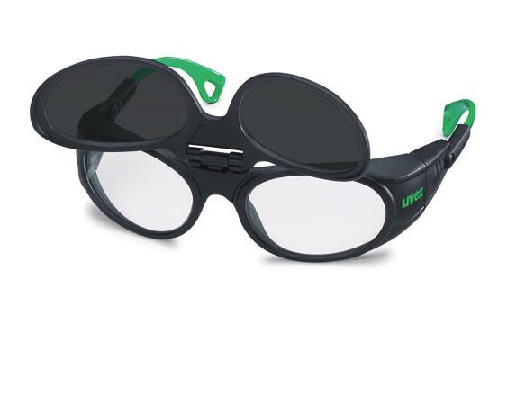 In Kombination mit dem seal bietet die Schutzbrille ein Höchstmaß an Schutzfunktion und darf analog E 166 als Schutz gegen Tropfen von Flüssigkeiten (= Anforderung 7.2.4) verwendet werden.