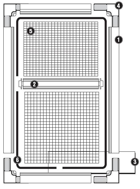 50 Empfehlung: ab 120cm B Mittelsprossen für: Profi-Typ B Mittelsprossenverbinder sind im Eckverbinder-Set enthalten 03678 Mittel-Sporssenprofil profiline 25mm150cm, weiss (RAL 9010) 10 18.