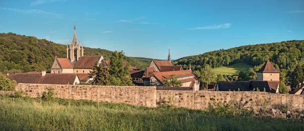 4 Gesamtanlage des Klosters Bebenhausen. In Alpirsbach versuchten sich die 15 Mönche zunächst gegen die Inventarisierung ihres Klosterguts zu wehren. Am 10. und 11.
