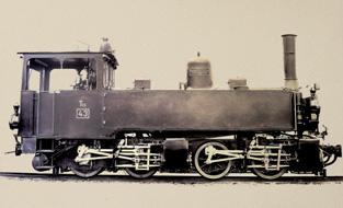 1 Die Maschinenfabrik Esslingen produzierte für die Württembergische Staatsbahn ab 1899 die Schmalspurlokomotiven der Reihe Tssd.