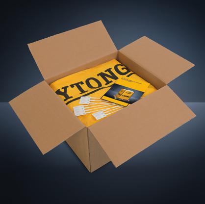 Bezugsquelle Die Ytong Big Bags bestellen Sie einfach unter www.ytong-werkzeugshop.de. Die Ytong Big Bags werden bequem direkt auf die Baustelle geliefert.