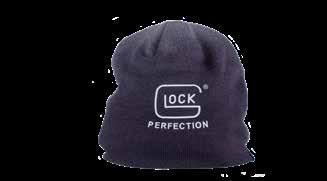 BEANIE Dieser GLOCK Beanie in Grau hat folgende Eigenschaften: 100% Polyacryl GLOCK Perfection Logo Druck auf der Vorderseite