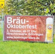 Die Hirschbrauerei Schilling bildet eines der Zentren des Aktionstages. Um 11 Uhr erfolgt der Bockbier-Faßanstich in der Brauerei.