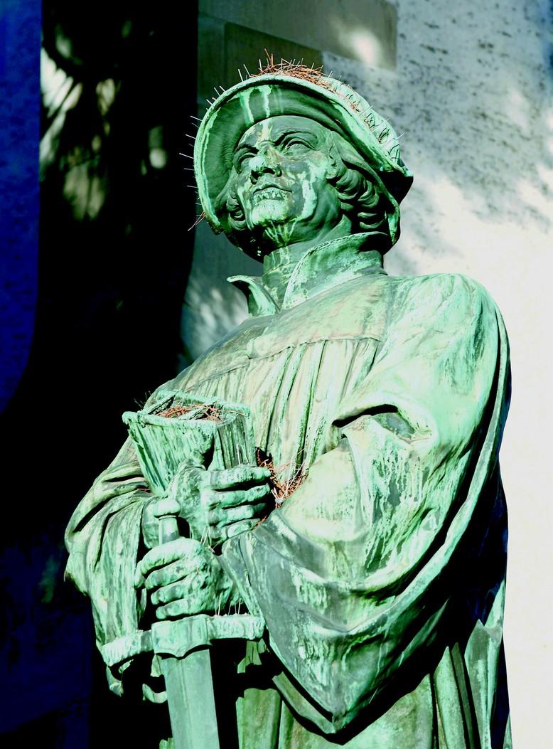 500 Jahre Reformation 5 Ulrich Zwingli Ulrich (eigentlich Huldrych) Zwingli, am 1. Januar 1484 in Wildhaus geboren, wurde 1519 als Leutpriester an das Züricher Großmünster berufen.