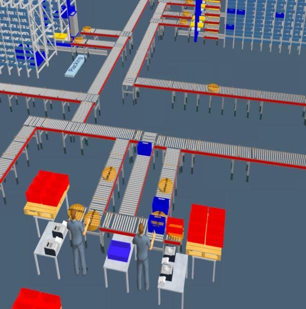 Die grafische Anlagenemulation unterstützt in der Realisierungsphase Mit Emulate 3D wird die Lagerautomatisierung