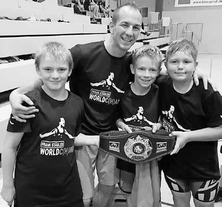 80 Kinder teilnahmen, unter der Leitung von Frank Stäbler und dem Trainer-Team aus Musberg einen Trainingstag mit dem Doppelweltmeister zu verbringen.